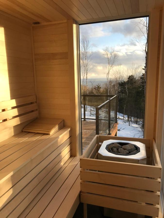 Charlevoix Experience Thermale En Pleine Nature - Suites Nature Charlevoix - Suite #2 Les Éboulements Extérieur photo